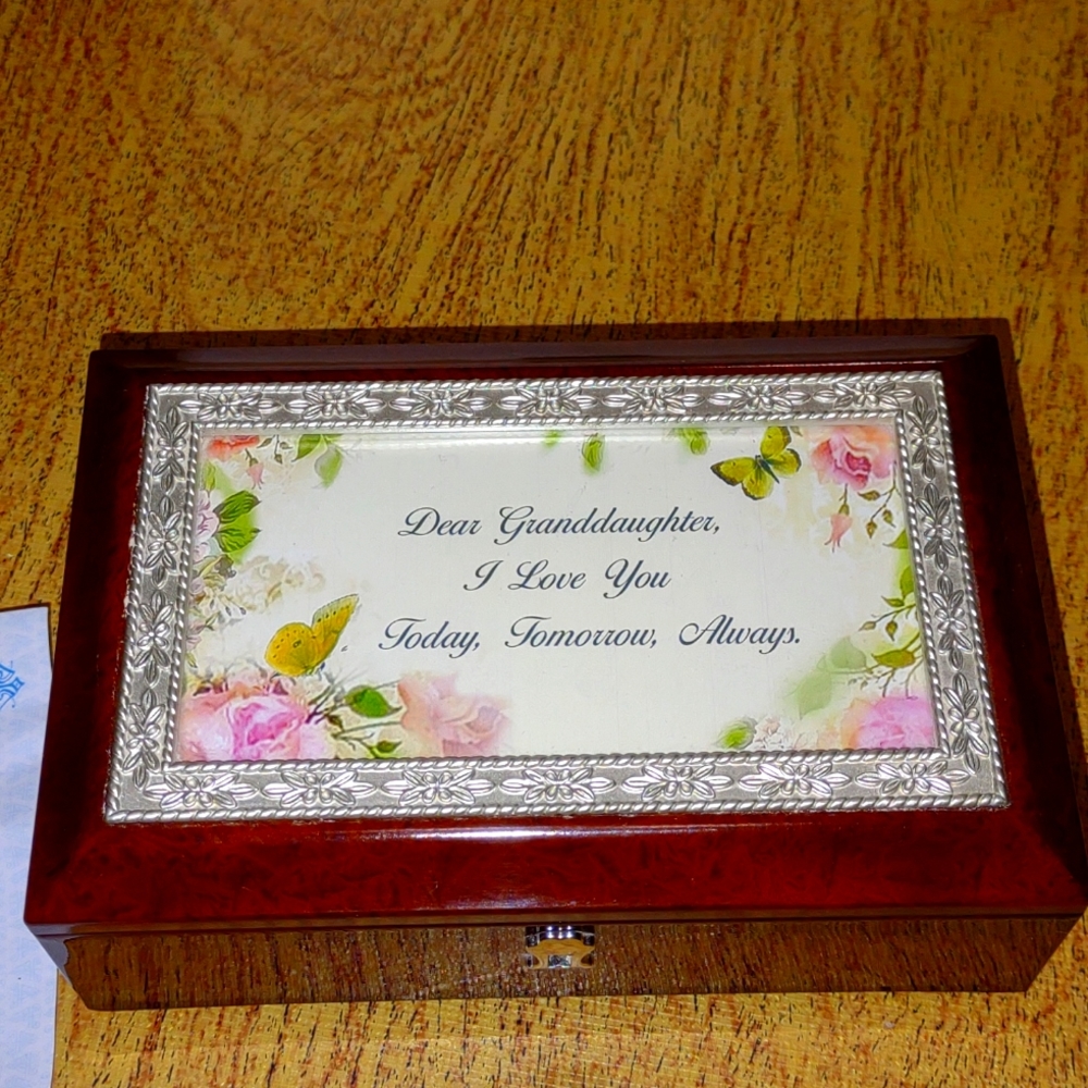 Bradford Exchange granddaughter music box